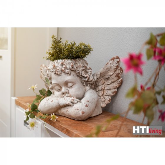 Pflanzgefäß Apollon Figur Engel 