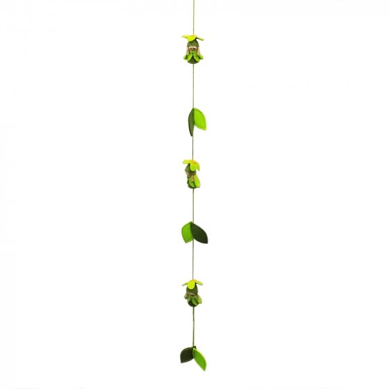Dekogirlande Blumenkinder
