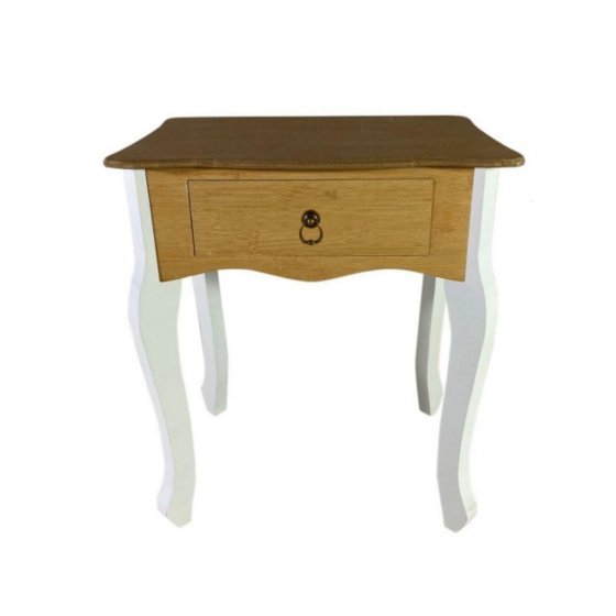 Beistelltisch mit Schublade Retro 