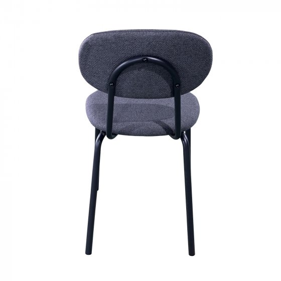 Stuhl Anella Dunkelgrau 4er-Set 