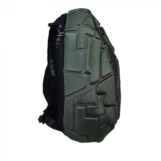 Stylischer Rucksack mit Hartschalen-Optik Ideal für Alltag, Schule und Reisen 