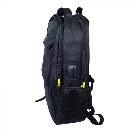 Rucksack mit USB und Kopfhöreranschluss Laptoprucksack für Alltag, Uni oder Reisen 
