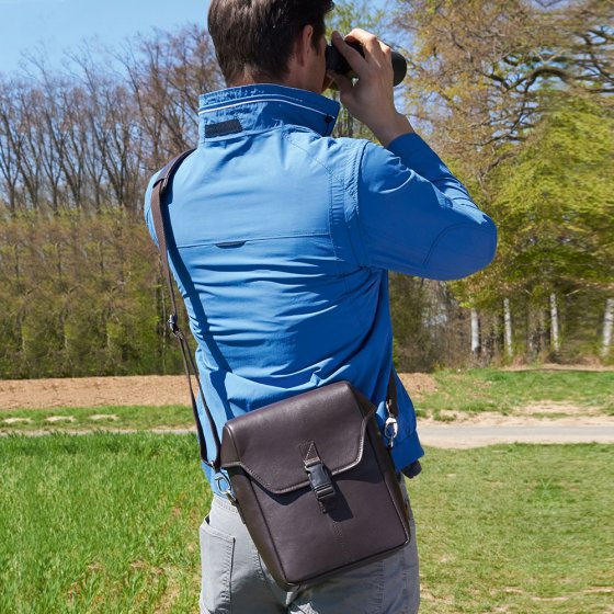Leder-Aufbewahrungstasche