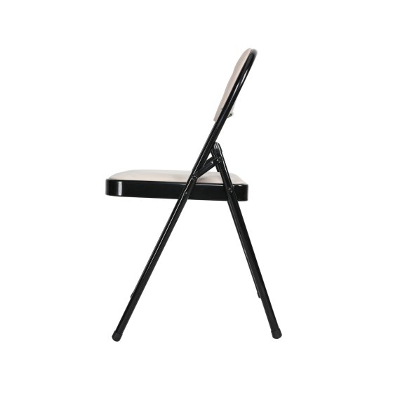 Klappstuhl Wedigo Velvet Beige 6er-Set 