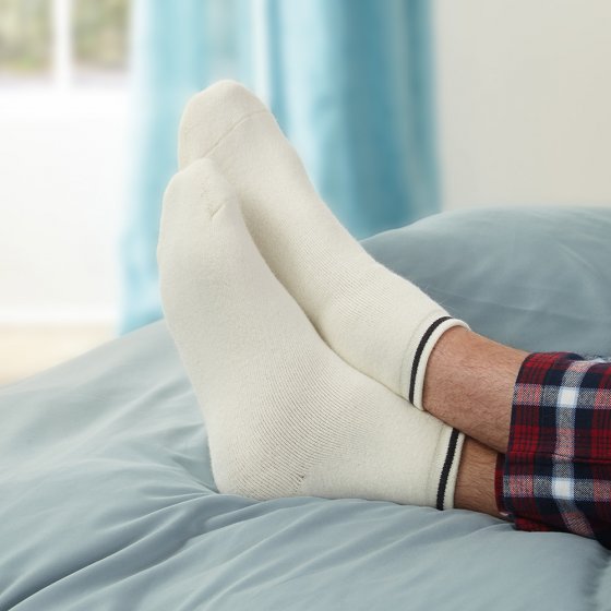 Angora-Bettsocken
