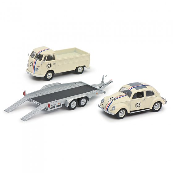 VW T1b #53 mit Anhänger