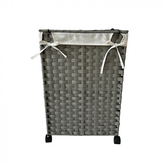 Wäschesammler 40 Liter Briena Grau