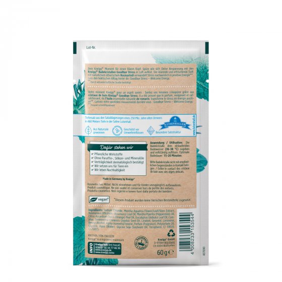 Kneipp Badekristalle Goodbye Stress 