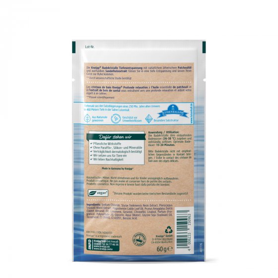 Kneipp Badekristalle Tiefenentspannun 