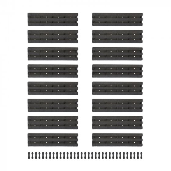 Gartenweg 390 cm Holzbohlenoptik Grau 