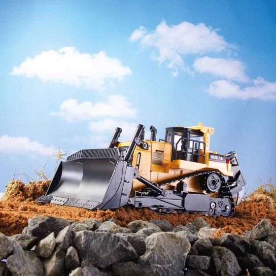 Funkgesteuerter Bulldozer