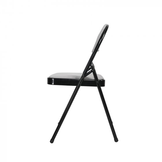 Klappstuhl Velvet Gestell Schwarz