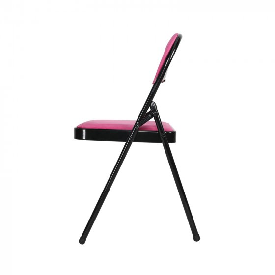 Klappstuhl Velvet Gestell Schwarz