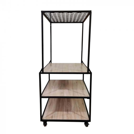 Verkaufstisch auf Rollen 