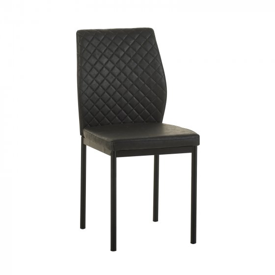 Esszimmerstuhl 2er Set Antikanthrazit Tromi 