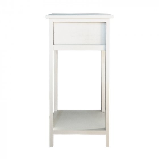 Beistelltisch Mia Landhaus Weiß 