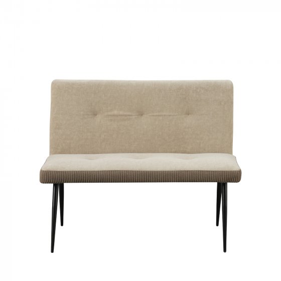 2-Sitzer Bank Taupe Joschka