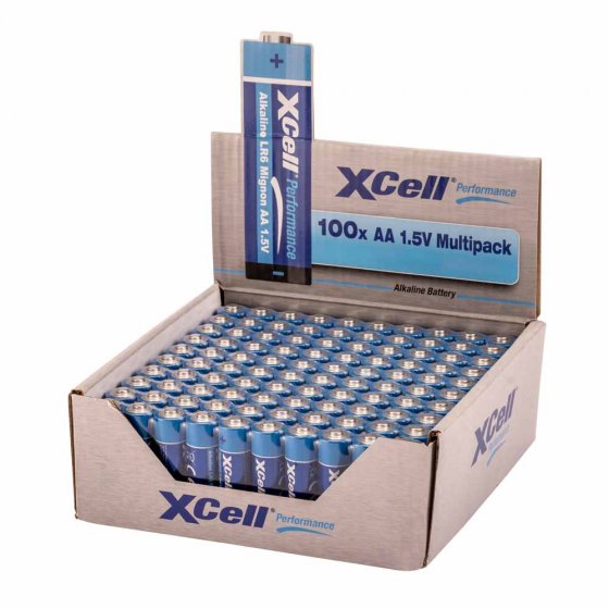 Mignon-Batterien 100er-Pack AA