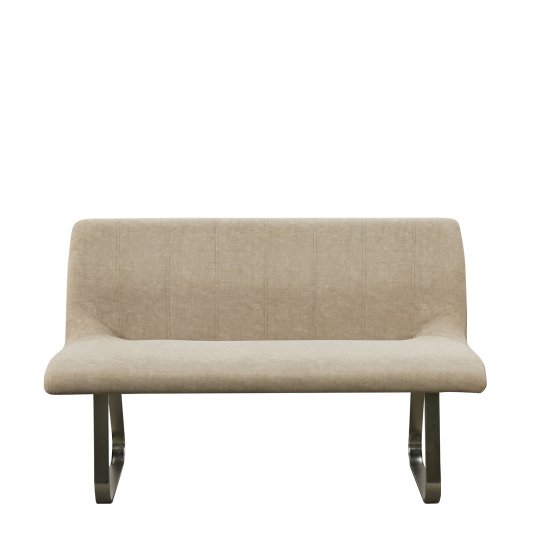 Bank 3-Sitzer Taupe/Antikbraun Emrys