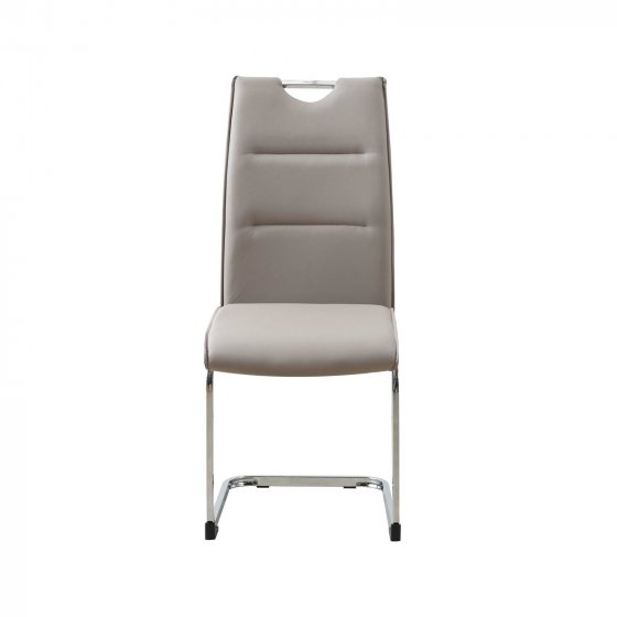 Schwingstuhl 4er Set PU cappuccino DannyC 