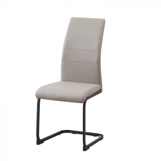 Schwingstuhl 4er Set PU cappuccino SallyP 