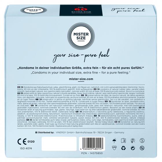 Kondome 60 mm 