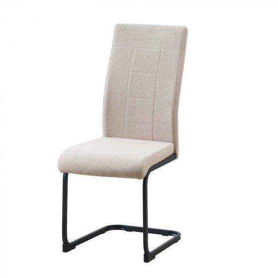 Schwingstuhl 4er-Set Creme LennyP 