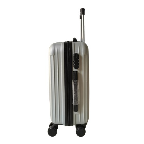 Hartschalenkoffer 4er-Set Frenzi Silber 