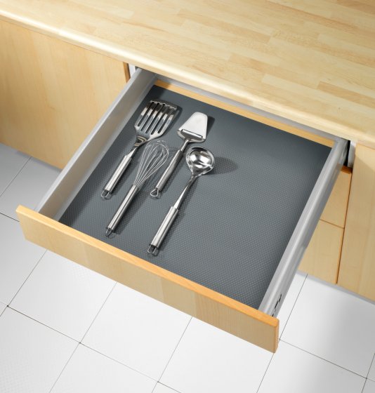 Anti-Rutsch Matte Grau Extra Stark 2er Set, je 150 x 50 cm, zuschneidbar 