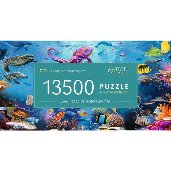 Premium-Puzzle „Unterwasserparadies” 