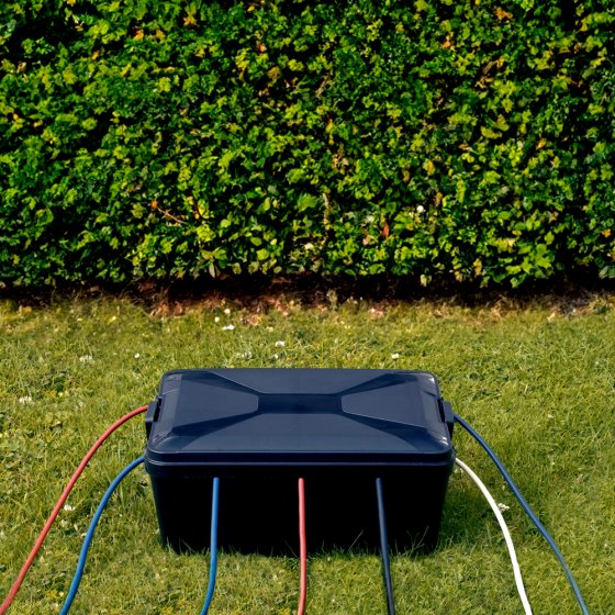 Kabelverlängerungsschutzbox für den Außenbereich 