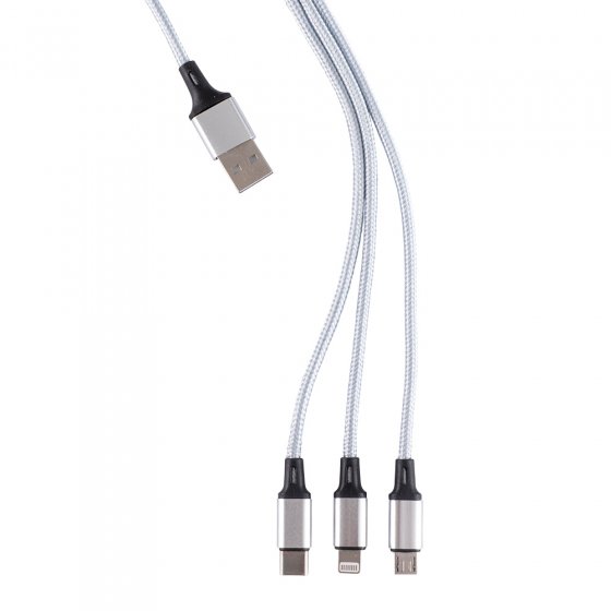 USB-Ladekabel 3-in-1