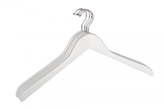Formbügel Mod. Blanca 12er Set, Kleiderbügel 