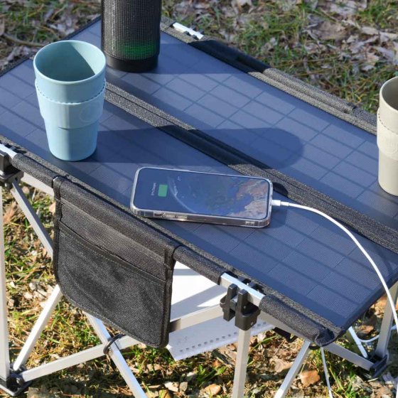 Faltbarer Solar-Campingtisch