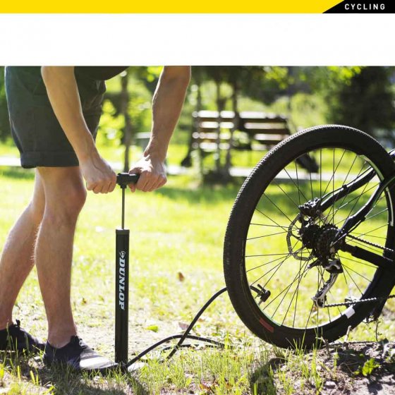 Fahrradpumpe 2in1