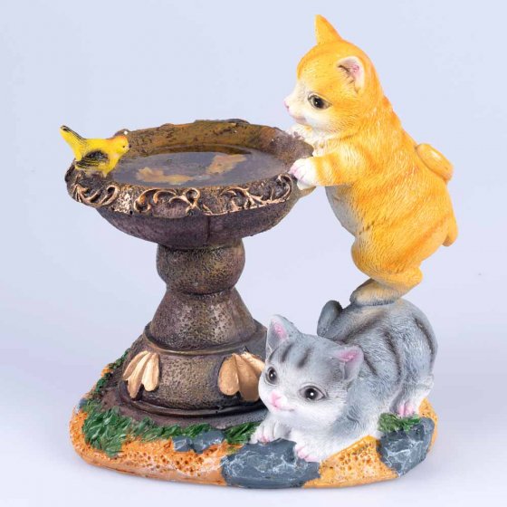 Solarleuchte "Katzenbrunnen"