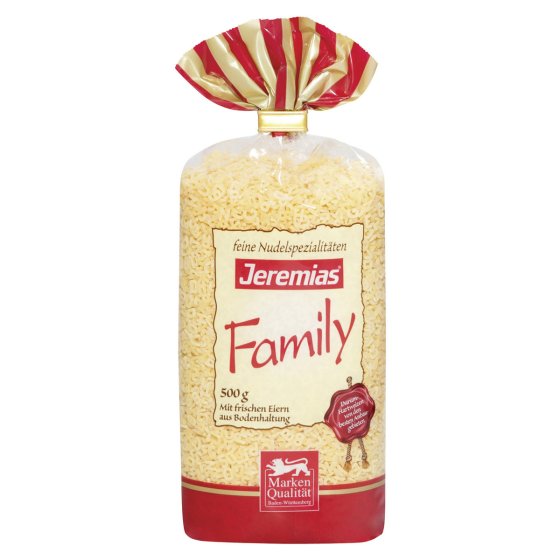 Jeremias Suppen Buchstaben Frischei Family Nudeln 500g 4er Pack 