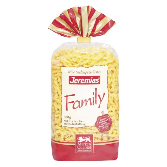 Jeremias Schlingli Classic Frischei Family Nudeln 500g 4er Pack 