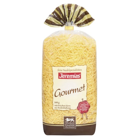 Jeremias Gourmet Frischei Fadennudeln aus Hartweizen 500g 3er Pack 