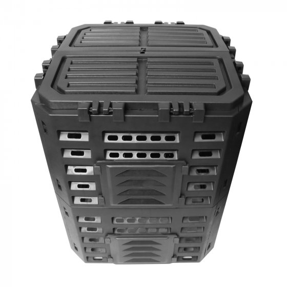 Praktischer Komposter für Garten zur Herstellung von Humus 