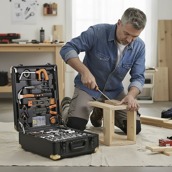 Werkzeugkoffer Trolley 396-teilig
