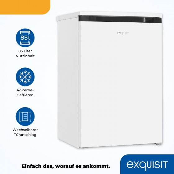 Exquisit Gefrierschrank GS581-051C