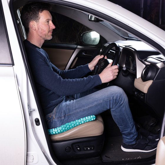 Sitzkissen mit Wabenstruktur