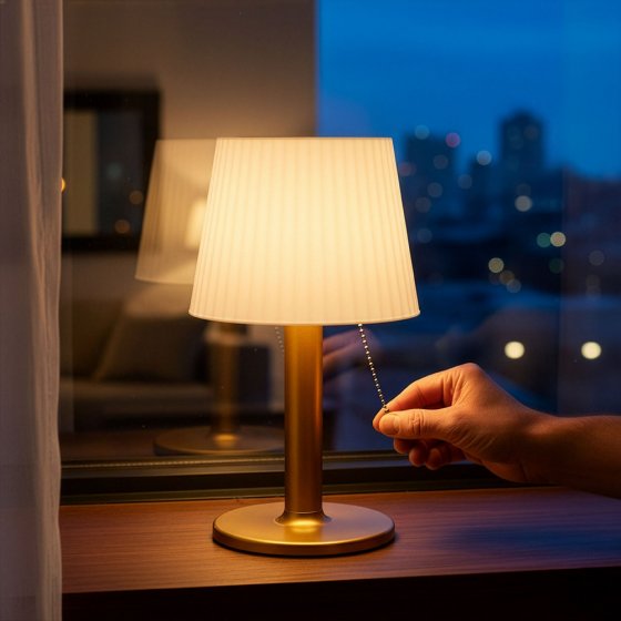 Solar Tischleuchte "Duo-Power" 