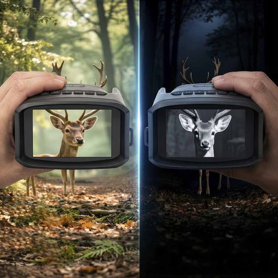 Infrarot-Kamera mit drehbarer Linse 