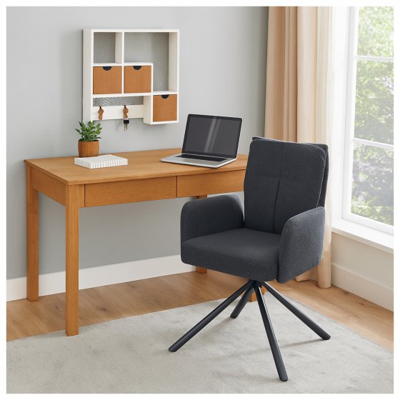 Drehstuhl Kyra Anthrazit 