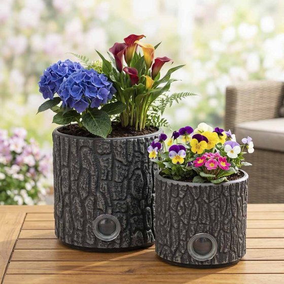 Selbstbewässernde Pflanztöpfe 
