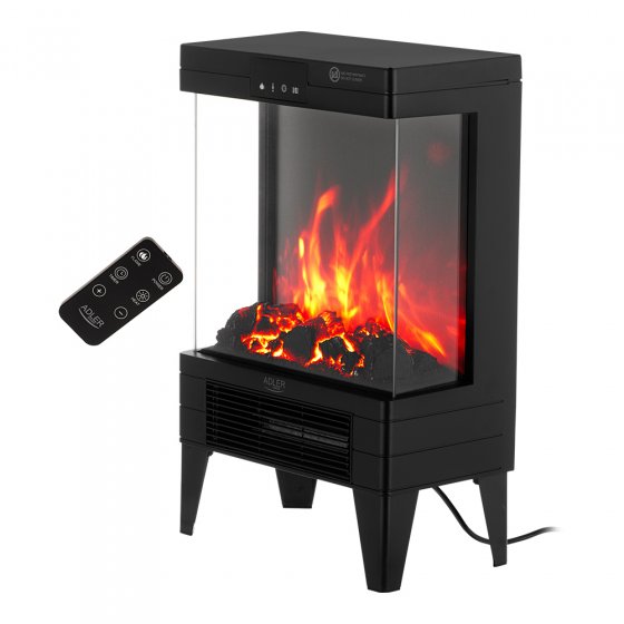 Elektro-Kamin mit Heizung