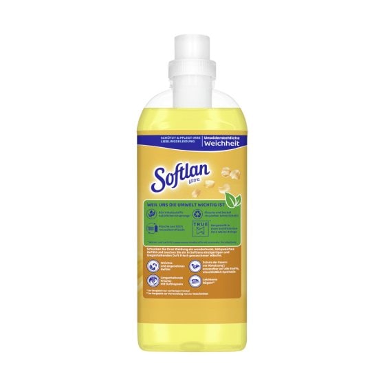 Softlan Vanille und Orchidee Duft für 45 Waschladungen 1000ml 4er Pack 