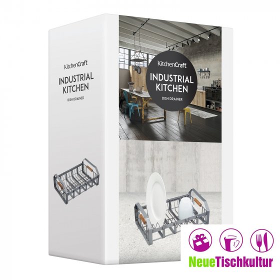 Abtropfständer, Metall Industrial Kitchen 